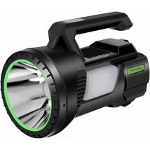 Lampe torche Torche Lampe de Poche,Led Rechargeable Lampe Torche Led Ultra Puissante, 1200 Lumens Lampe de Poche, 4 Modes Intensité Ajustable