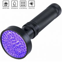 Linghhang - Lampe uv violette, 100 lampes, lampe de détection d'agent fluorescent, lampe uv