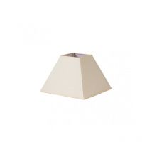 Lampenschirm pyramide mezzo e27 beige 35dx15dx25h stoff popeline