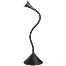 Defibrico - Lampe design, Lampe de bureau Viper Noir en Plastique, trio