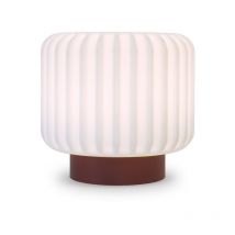 Ac-deco - Lampe Dentelles 15cm Atelier Pierre Terracotta