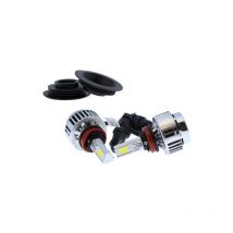 Lampes LED H8 - H9 - H11 pour voiture et moto Yatek, phares de croisement, 6000K, 3300 lumens, 12V, 36 W, démarrage instantané