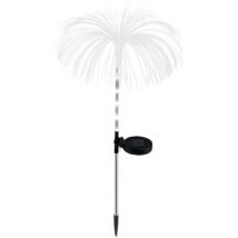 Lampes solaires de jardin décoratives d'extérieur étanches, lampes solaires pour l'extérieur, lampes solaires de jardin, décorations florales