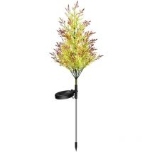 Lampes solaires d'extérieur, éclairage led d'extérieur étanche pour décoration de Noël, éclairage led pour sapin de Noël, éclairage de jardin,