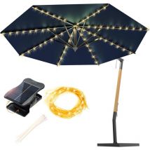 Lampes solaires d'extérieur, imperméables, à énergie solaire, sans fil, 8 modes, led, pour tente de plage, camping, jardin, fête, décoration (blanc