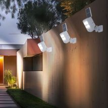 Lampes solaires pour l'extérieur avec détecteur de mouvement Applique murale solaire led extérieure avec détecteur de mouvement extérieur, led 0,3W