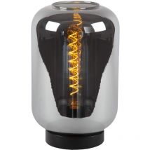 JOANET Lampe de tab.-Fumé-Ø22