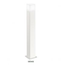 Lampioncino alluminio gea led aditi ges402 led lampada terra bianco moderno esterni e27 ip44