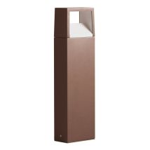 G.e.a.luce - Lampioncino esterno gea led ges1161 50h led marrone lampada terra classico alluminio