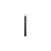 Lampione Esterno Led Palo Giardino 9W 100 cm Alluminio Pearl gd Trio
