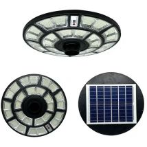 Lampione solare Luce led 2000W ufo Sensore di movimento e crepuscolare IP66