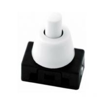 Lampo interruttore mignon bianco unipolare mignon con ghiera n900/bi