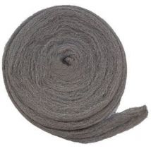 Barlesa - lana lisa n. 0 - 2,5kg. bobina , Lana lisa de acero No0Rollo de 2,5 KgAncho filamento de acero: Límite inferior 0,04mm, límite superior