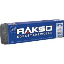 Rakso Stahlwolle - Lana acero pulir inoxidable 150gr no 1 fina 720100 rakso rak