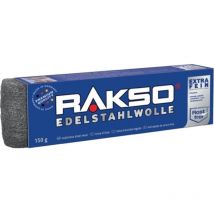 Rakso Stahlwolle - lana de acero inoxidable grueso 5 150 g rakso