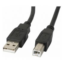 Lanberg - CA-USBA-10CC-0010-BK cable usb 1 m usb 2.0 usb b Negro