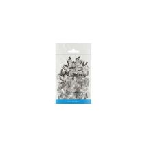 Lanberg - PLS-5000 conector RJ-45 Acero inoxidable, Transparente
