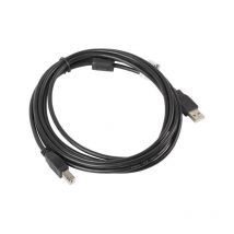 Lanberg - CA-USBA-11CC-0030-BK cable usb 3 m usb 2.0 usb b Negro