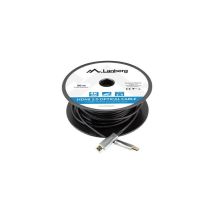Lanberg - CA-HDMI-20FB-0500-BK câble optique hdmi m/m 50m v2.0 4K aoc