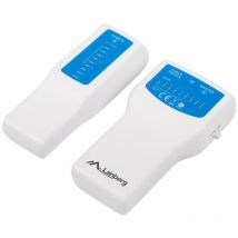 Lanberg - Comprobador de cables de red NT-0402 para RJ45 y RJ11