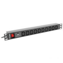 Regleta de Corriente LANBERG PDU-10I-0200-IEC-BK