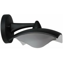Fraschetti – Lanterne Dioniso LED extérieure IP44 – 8W, 400 lumens, polypropylène noir – Dimensions 19x16xH10 cm