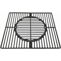 Gussgrillrost Grillplatte 51x44,5cm Gusseisen Grillrost herausnehmbar - Landmann