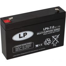 Blei Akku LP6-7,0 6V 7Ah agm T1 wartungsfrei - Landport