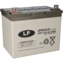 LPCG12-31 vrla gel Akku 12V 30Ah wartungsfrei - Landport