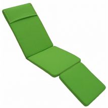Langes Außenkissen im abnehmbaren Polyester 175x49 cm für Bett - Green - Green