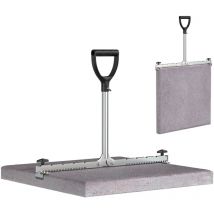 Plattenheber 30 x 62 cm Verstellbereich bis 62 cm & 60 kg Fliesenwerkzeug - Langfit