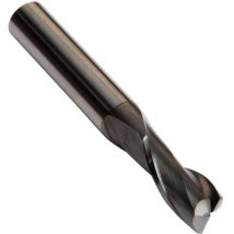 Dormer - S822 7.00MM Carbide 2 Flute Standard Length Slot Drill - Alcrona Coated