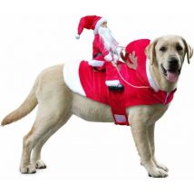 Langray - New Santa Dog Costume Christmas Pet Clothes Winter Hoodie Coat Clothes for Dog Pet Clothing Chihuahua Yorkshire Poodle s