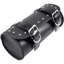 Treetalk - Sacoche de selle de moto universelle, sac à outils de moto, sac à outils imperméable en cuir pu de moto, sacs de selle ronds, sac de