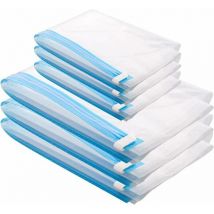 Langray - Suitcase Organizer 6 Bags (3 Large + 3 Medium) Hand Rollable Travel Bag Suitcase Storage for Travel, Clothes, Blankets and Towels - No Need