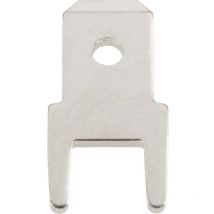 Languette 4.8 x 0.8 mm Vogt Verbindungstechnik 382508.68 180 ° non isolé métal 100 pc(s)