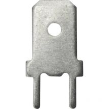 Languette 6.3 Vogt Verbindungstechnik 3866g.68 180 ° non isolé métal 100 pc(s)