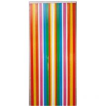Rideau de porte lanière antilles multicolore 100 x 220mm Morel