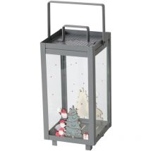 Lantern de Noël pour bougie monti, 23 cm