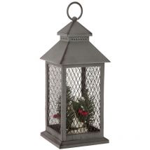 Lantern wire mesh 3 led 48 pezzi - Feeric lights & christmas