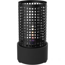 Lanterna Candela Camps Bay Nero outdoor ricaricabile con apposito liquido TenderFuel