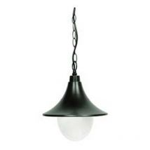 Lanterna con catena modello parigi - 100W IP44 MM.245X1140H. colore nero