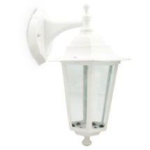 Lanterna da giardino braccio superiore bianco E27 60W Bianco GSC 000700073
