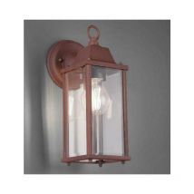 Lighting italia applique ruggine e27 olona 201960124 - Trio