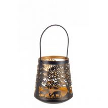Iperbriko - Lanterna Daya Bomb Renna Noir D16X17H