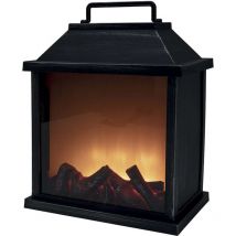 Galileo - lanterna decorativa effetto fiamma 32 x 8.5 x H32 cm