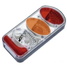 Spot-light - Lanterne 5 fonctions chromé gauche