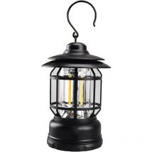 Mediawave Store - Lanterne à batterie rechargeable Lampe de secours à led de camping avec crochet