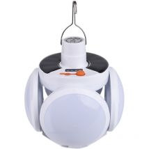 Ahlsen - Lanterne Camping led, Luminosité Réglable Eclairage Camping Etanche, Portable Lampe led Rechargeable à énergie