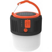 Lanterne Camping led, Solaire Rechargeable étanche et portable lampe de poche avec usb Port - 5 modes d'éclairage - Convient pour Tente, Urgence,
